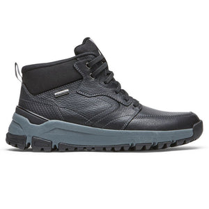 Dunham Men's Glastonbury Mid-Boot - Black Leather